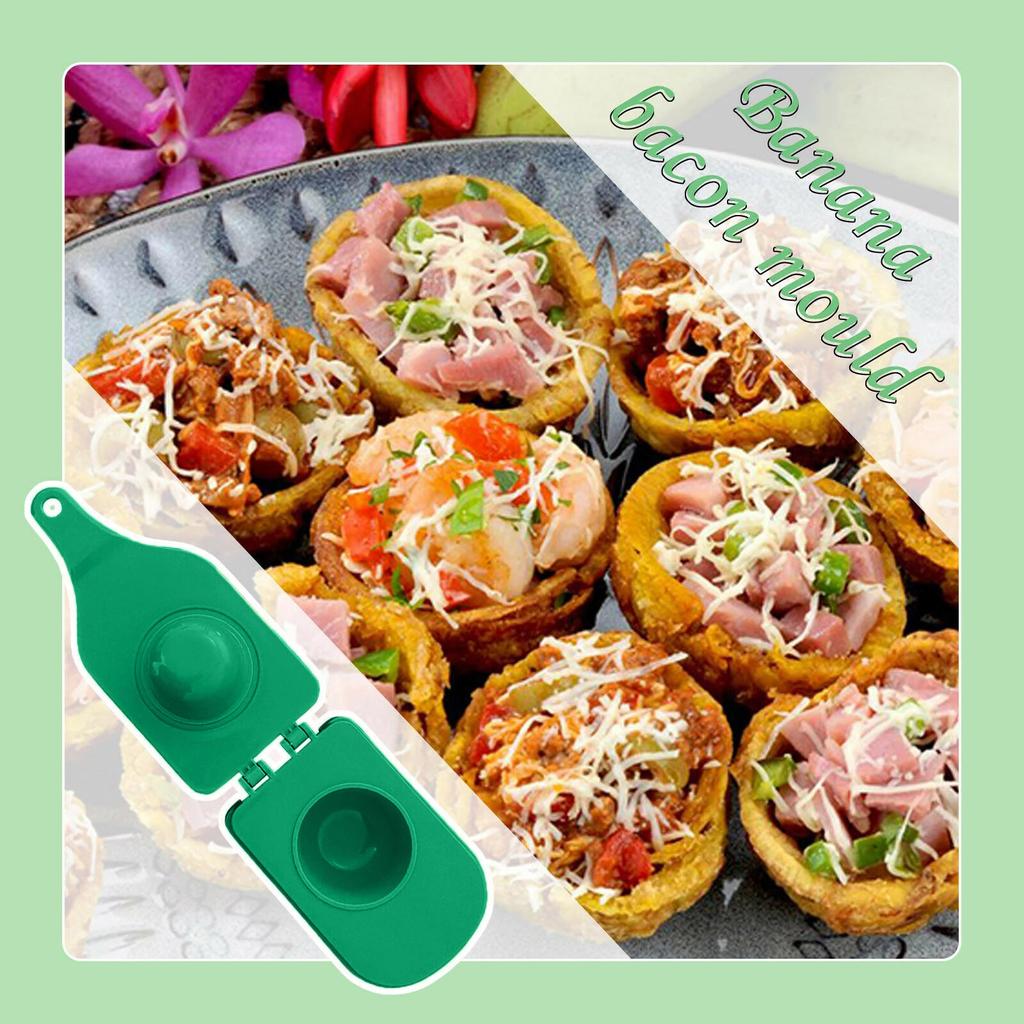 Plastic Meatball Maker Clip Fish Meat Ball Rice Ball Making Mold Kitchen Gadgets Green Bacon Banana Mold Meatloaf Meatball Molds