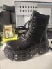 Leather Heightened 10cm Thick-soled Men's High-top British Style 2026 New Trendy Men's Boots