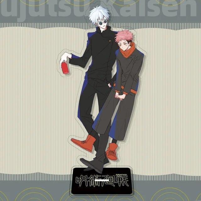 Аниме дзюдзюцу Кайсен фигурка Юджи Итадори косплэй акриловая подставка для аксессуаров — фото 12