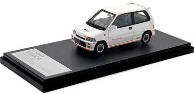 Inter Allied Hi Story Scale MITSUBISHI MINICA DANGAN ZZ Sophia White Finished Model HS495WH 1/43 (1990)