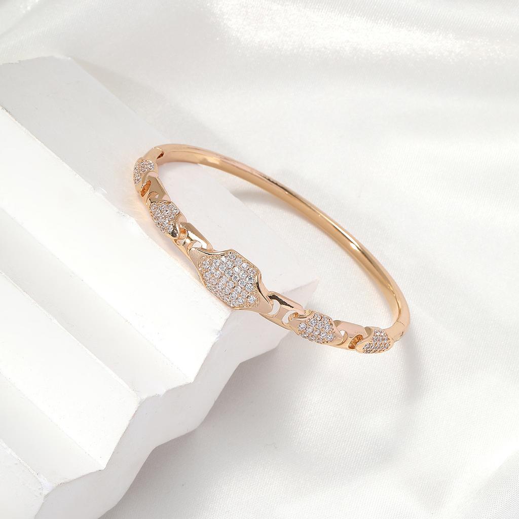 New Zircon Bracelet for Women, Simple Micro-encrusted Bracelet, Fashion Trend Jewelry