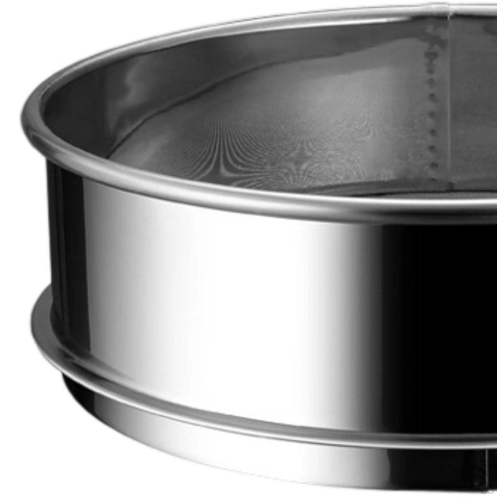Flour Sieve In Stainless Steel for Cake And Bread Preparation
