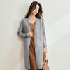 CARBAMMI Damen-Strickcardigan in mittlerer Länge