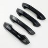 Gloss Black Car Door Handle Covers Trim For Volkswagen Golf 8 Mk8 GTI -2024