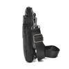 Genuine Leather Men's Crossbody Bag  Business Messenger Bag Mini Large Capacity Waist Pack