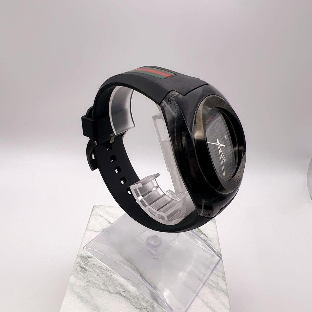 Used [Good Condition / Working Item] GUCCI Men's Watch G Round Date Silver A-32