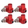 1/4 Inch Pneumatic Fitting 360 Degree Swivel Air Hose Connector New Swivel Fitting