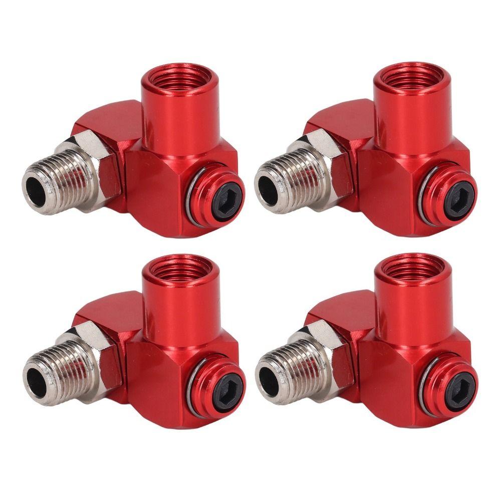 1/4 Inch Pneumatic Fitting 360 Degree Swivel Air Hose Connector New Swivel Fitting