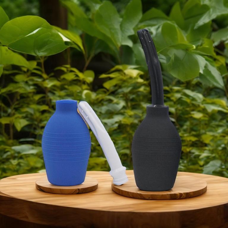 High-Capacity Spherical Enema Cleanser for Adults