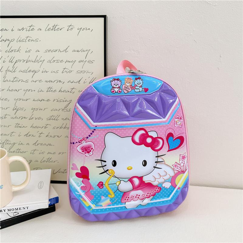 Entzückender Cartoon-Nylon-Rucksack für Kinder Niedliches Anime-Design für Jungen und Mädchen