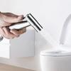 Stainless Steel Handheld Toilet Bidet Sprayer Set Self Cleaning Hand Bidet Faucet Shower Head For Bathroom