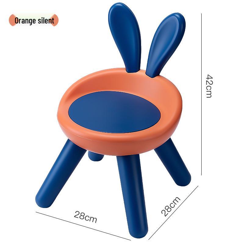 Kunststoff-Rückenlehnstuhl für Kindergartenkinder - Cartoon-Design