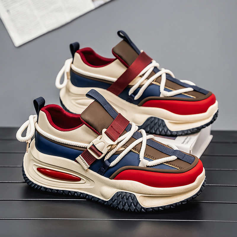 Moda Aumento Altezza Platform Scarpe da Corsa Estive da Uomo Mocassini Design Sneakers Stivaletto Basso Sportive Ternis Lux Beskete