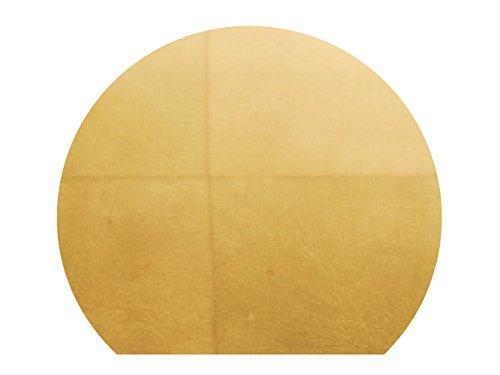 

Half Moon Placemat L Gold Gold (Western Leaf) AMJ-7Y-209