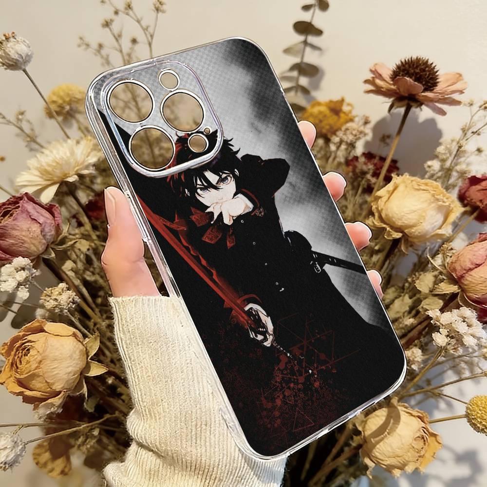 

Seraph of the End Phone Case Transparent Silicone Soft For iPhone 17 16 15 14 13 12 11 Mini Pro Max Plus iPhone15pro