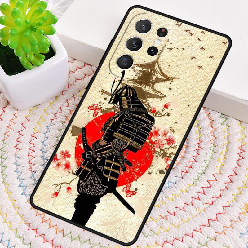 Japanisches Bushido Samurai Silikon Handyhülle Für Samsung Galaxy note 10 pro S26 S25 S24 S23 S22 S21 Plus S25Ultra Capa Abdeckung