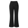 Kakipointeu Chrome Bootcut Pants (Black)