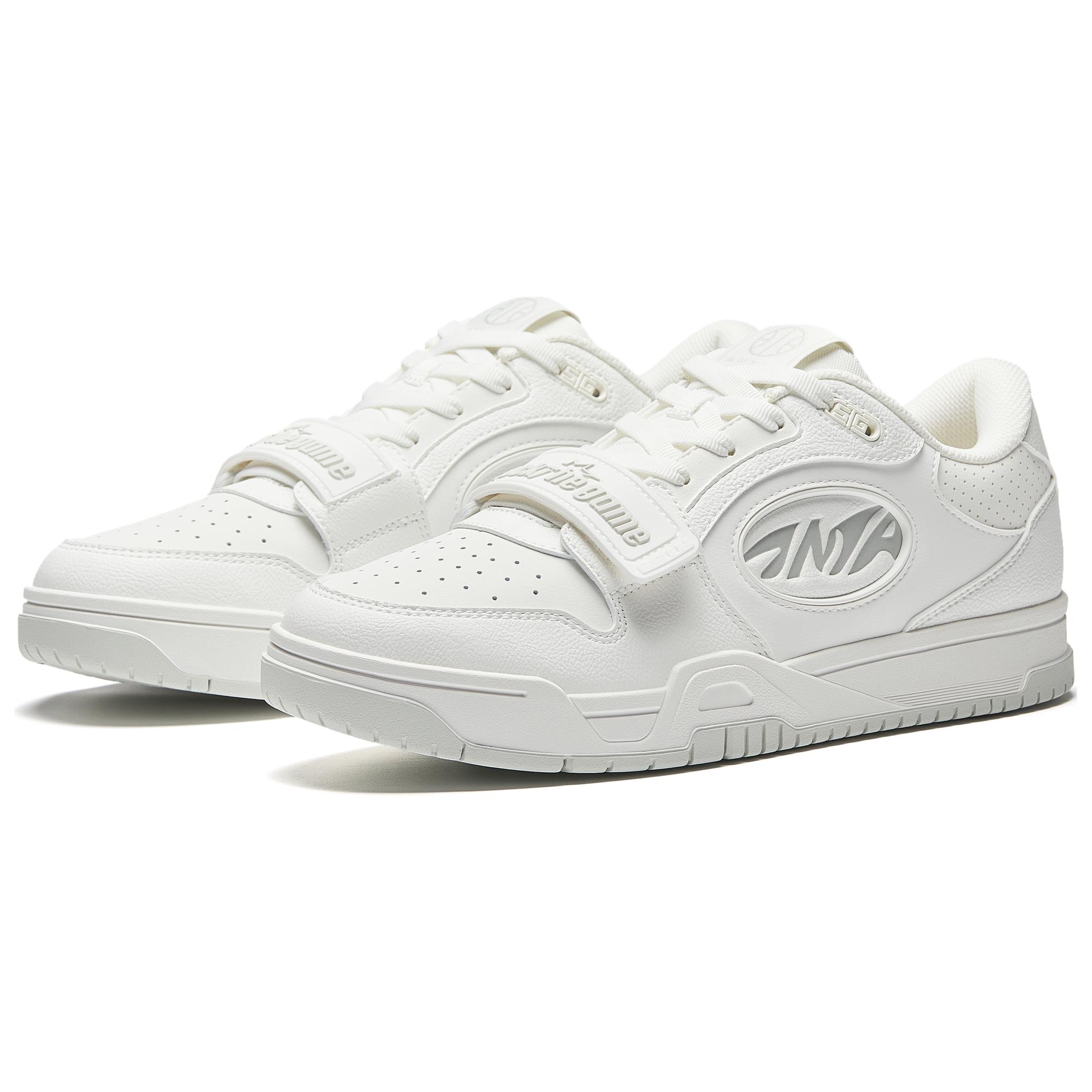 

New Anta Coverage Anti-Slip And Wear-Resistant Low-Top Skateboard Shoes Men s White 912521801S-1 41