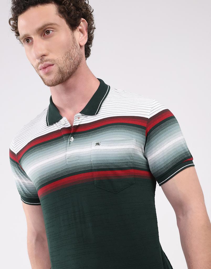 Monte Carlo Men's Collar Half Sleeve T-Shirt