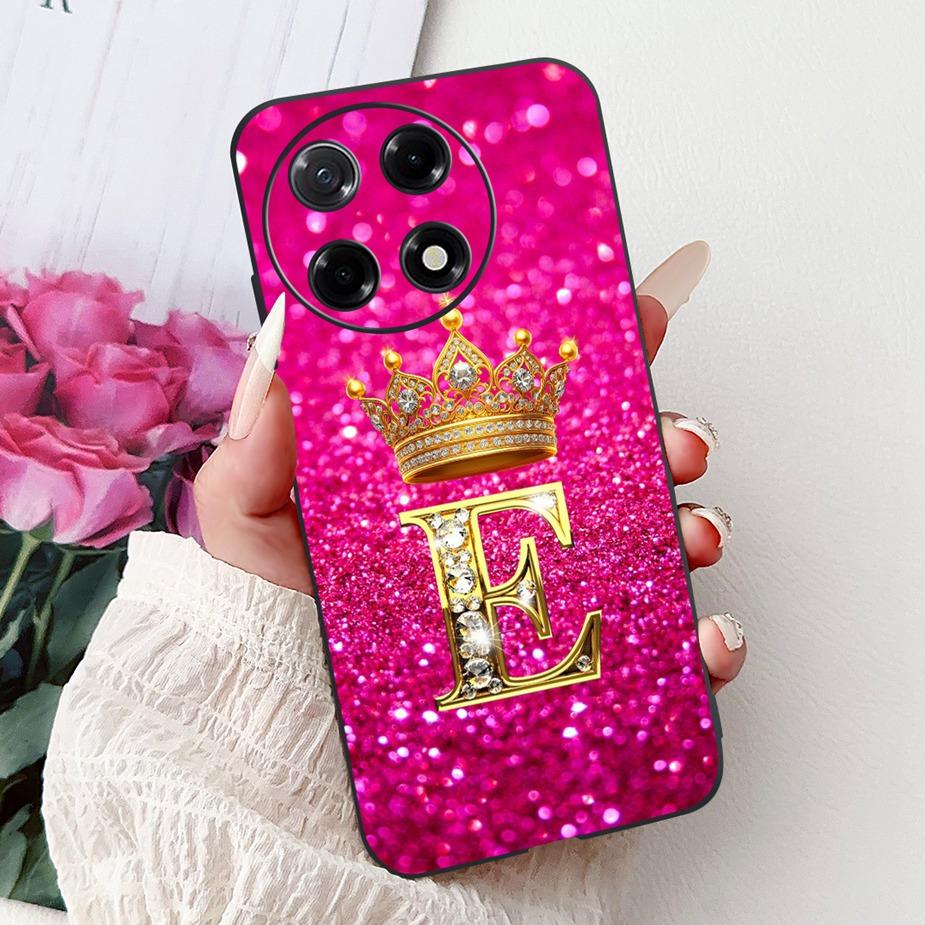 For Tecno Camon 30S Case Camon30 Pro CL8 New Crown Letters Cover Soft Silicone Case For Tecno Camon 30 Premier Camon30 5G Fundas