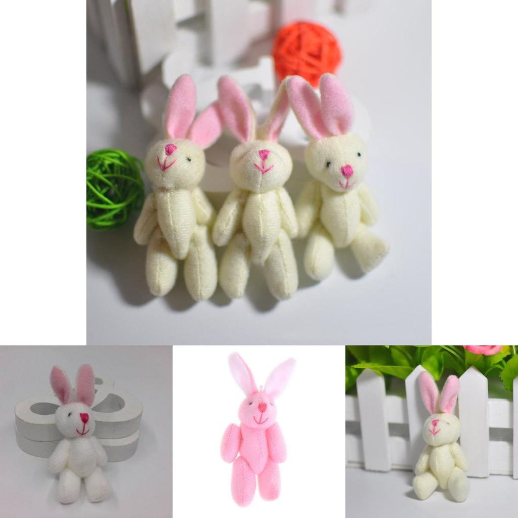 Adorable 7.5cm Mini Rabbit Bunny Plush Toy Doll Perfect For Wedding Souvenirs And Gifts