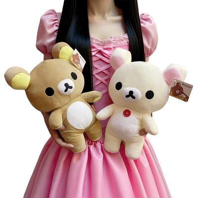 Cute Gifts Anime Peluches Rilakkuma Cartoon Plush Doll Soft Bear Toys Kawaii Room Decor Teddy Bear Plushies Cute Couple Bear