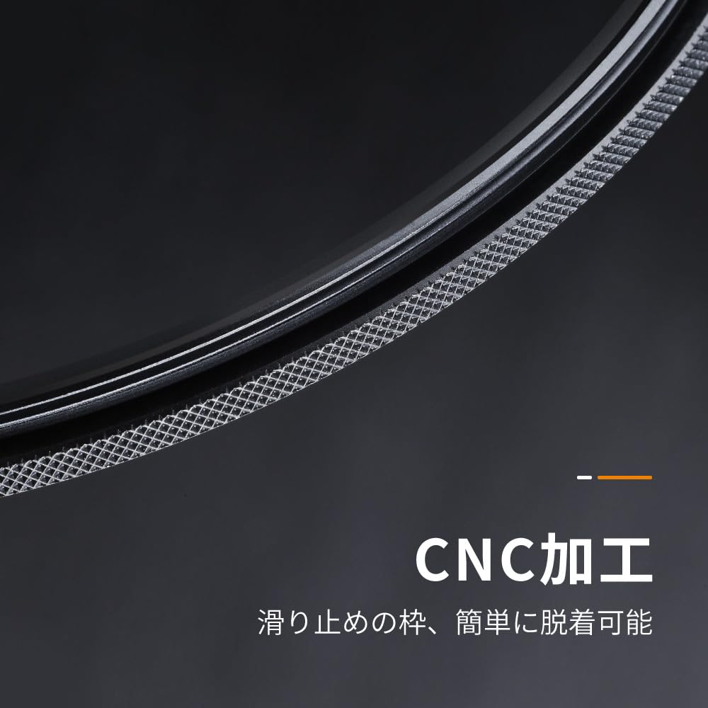 Concept 55mm Magnetic Lens Filter Adapter Ring with Strong Adsorption for Quickly Attaching and Detaching Filters K&F