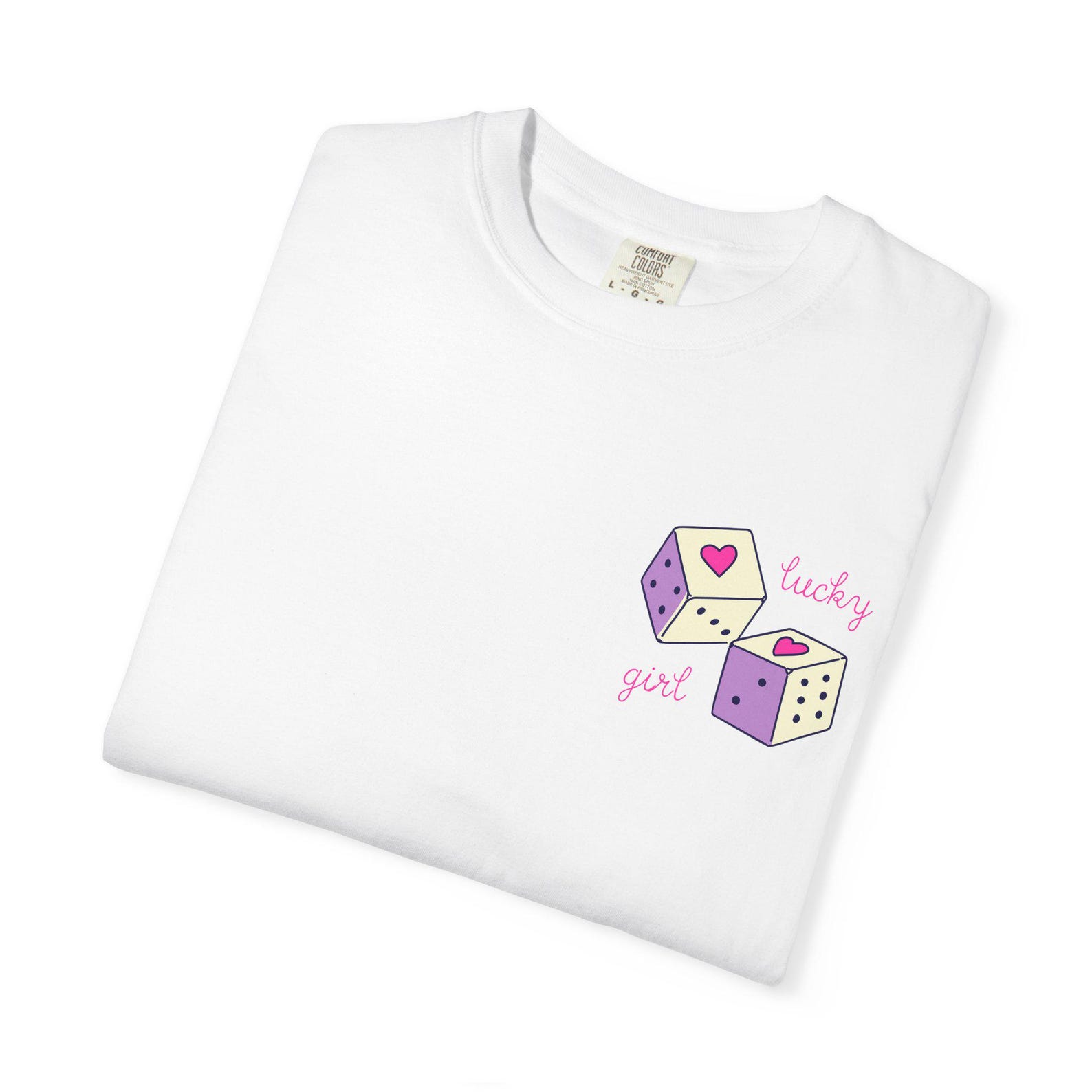 Lucky Girl Retro Shirt XL