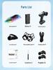 Brushless Dual-Motor RC Boat with Colorful Lights: Collision-Proof, Waterproof, Anti-Tangle Design