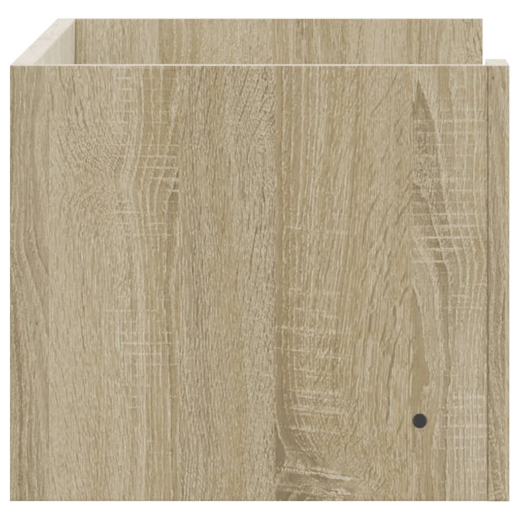 Wall Shelf Sonoma Oak 70.5 x 35 x 30.5 cm Particleboard