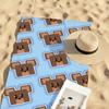 Asciugamano Super Orso Avventura Sportivo Asciugatura Rapida Attrezzatura da Viaggio Campeggio Anti-Sabbia Morbido Leggero Grande Asciugamano da Spiaggia