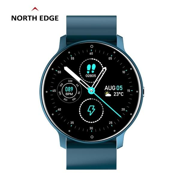 NORTH EDGE NL02 Smart Watch Men Heart Rate Blood Oxygen Detection Sleep Reminder Music Bracelet Call Notification
