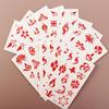 Waterproof for Body Hands Arm Leg Women Children Fake Tattoo Body Art Stickers Flowers Temporary Tattoo Forehead Tattoo Decals