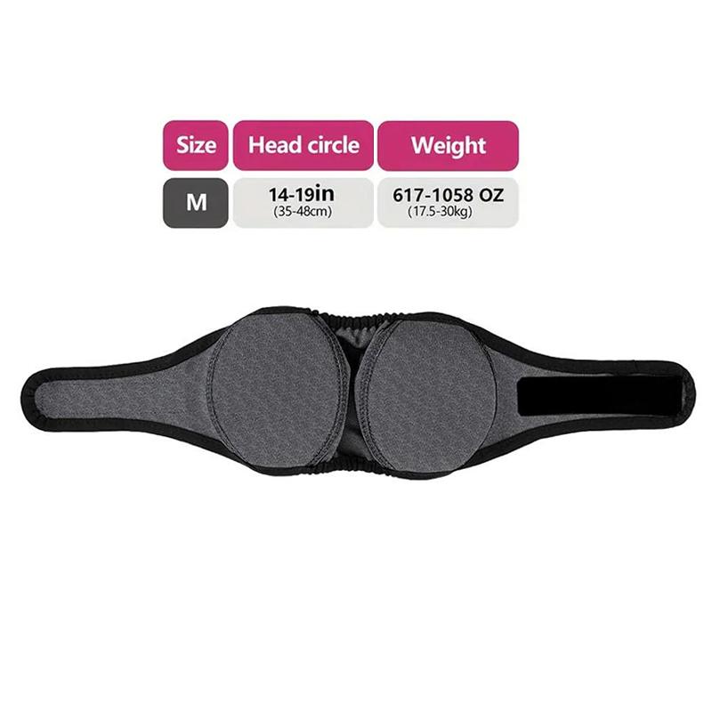 

2026 New Dog Ear Muffs (Thickened) For Noise & Bath - Waterproof Protection With Elastic Calming Hoodie, Grooming E