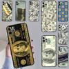 Dollars Money Case For iPhone 16 13 11 12 14 15 Pro Max Mini XR X XS MAX Plus Cover Cases