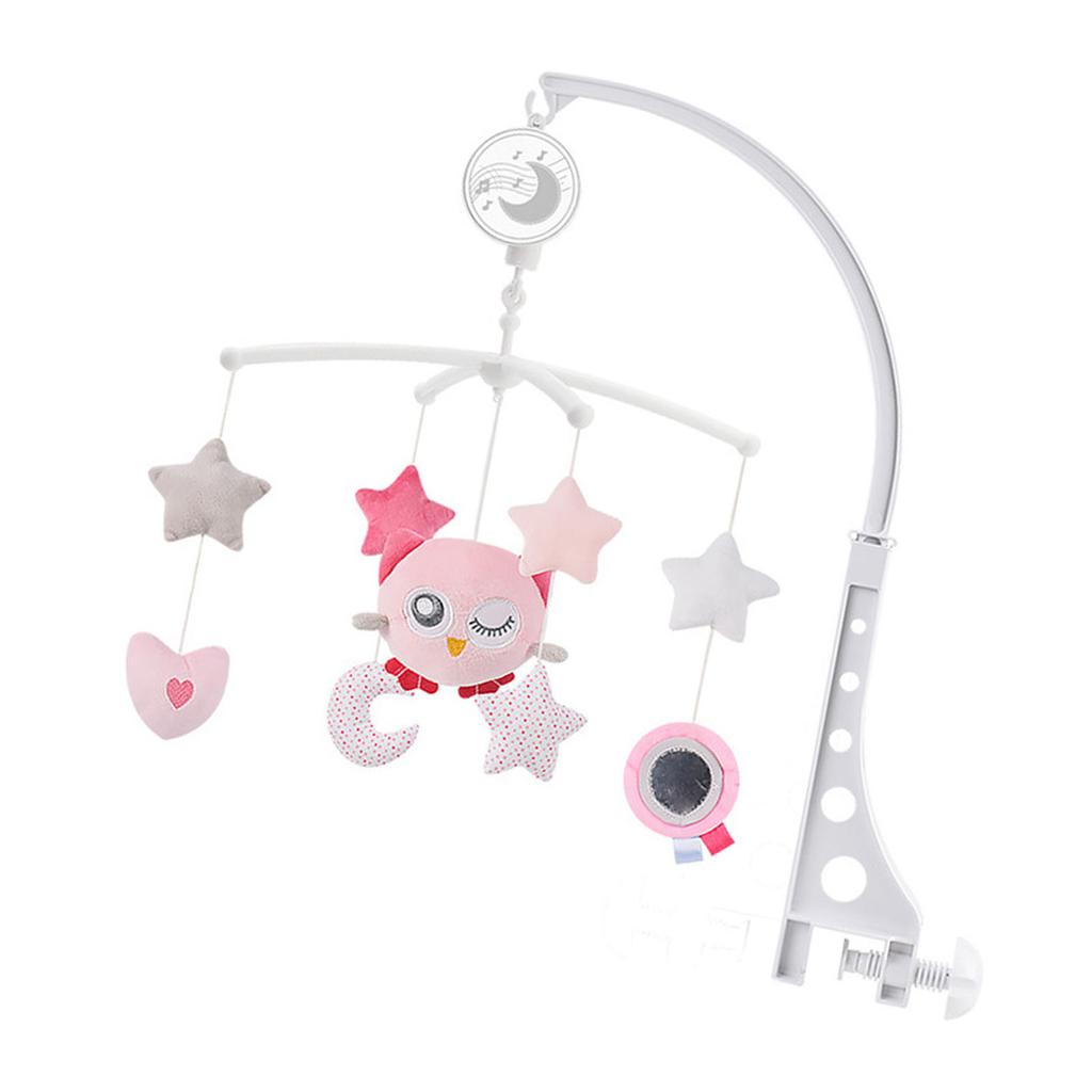 Baby Musik Mobile 360 Grad Drehung Kinderbett Mobile Baby Cartoon Spieluhr für 0?1 Jahr alt