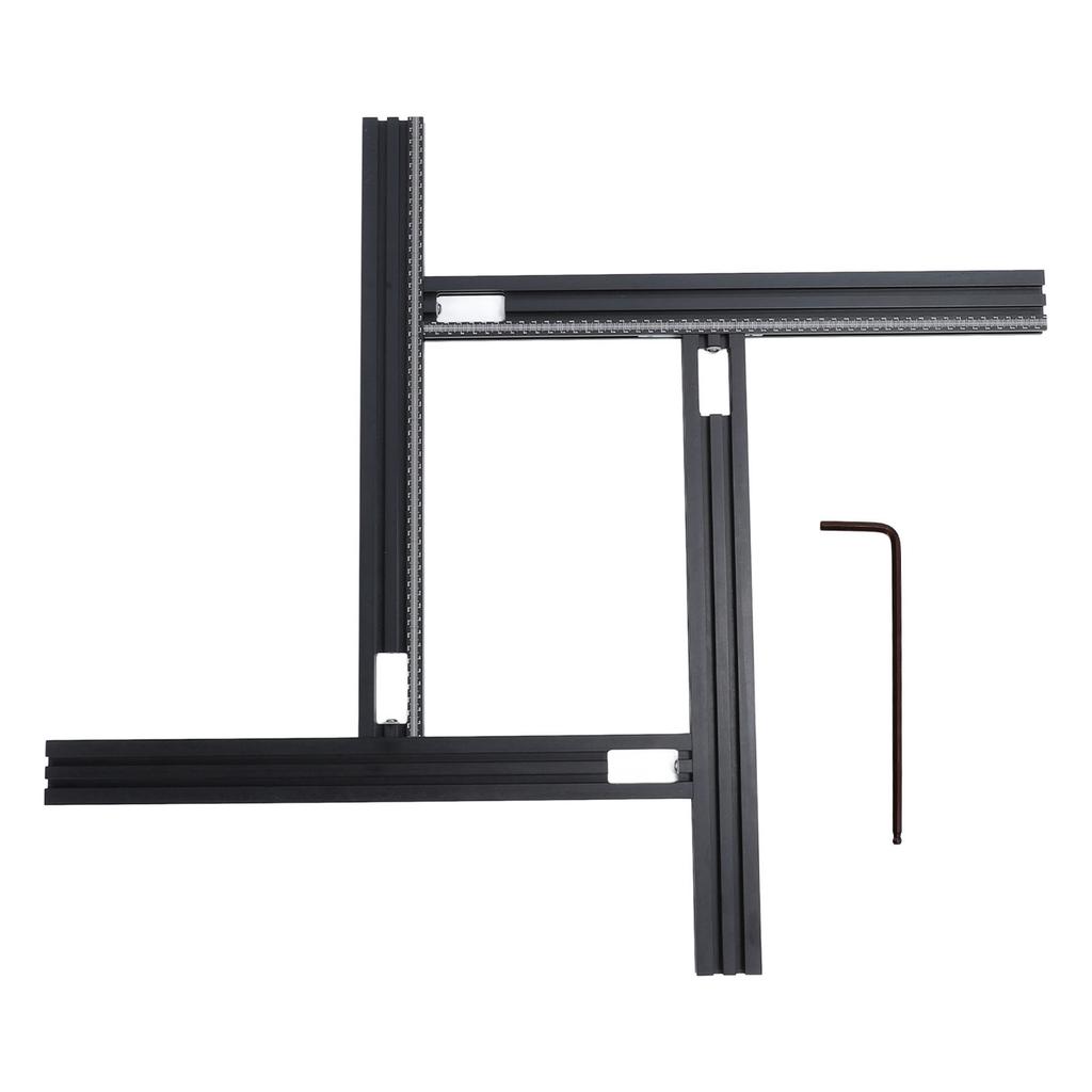 Trimming Machine Milling Groove Engraving Guide Rail Adjustable Backing Auxiliary Guide Rail Bracket DIY Woodworking Tool