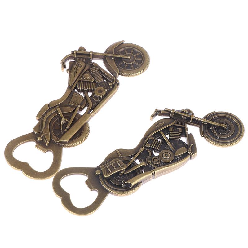 Antique Vintage Motorcycle Wine Bottle Opener, Cool Unique Beer