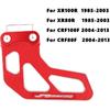 Dirt Bike Chain Guide Aluminum CNC for XR100R 1985-2003 XR80R 1985-2003 CRF100F 2004-2013 CRF80F 2004-2013 Red