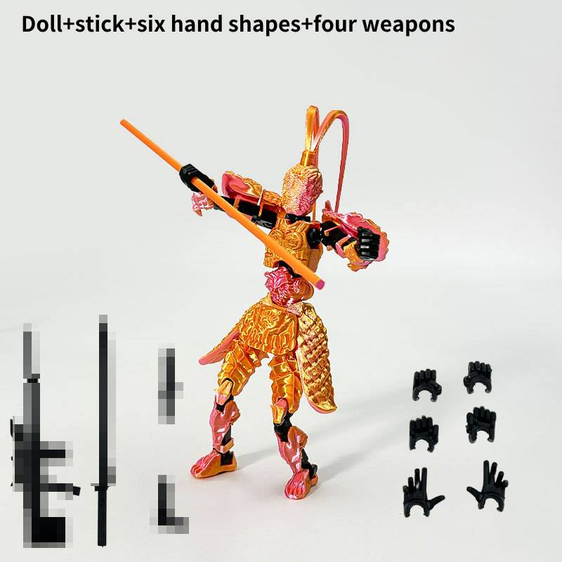 Myth Black Wukong Assembled Toys Children Educational Building Blocks Gifts