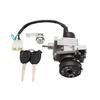 Motorcycle For Sym Xs125t-16c Fiddle 4 Ignition Switch Start Power Door Lock Electric Key Lock