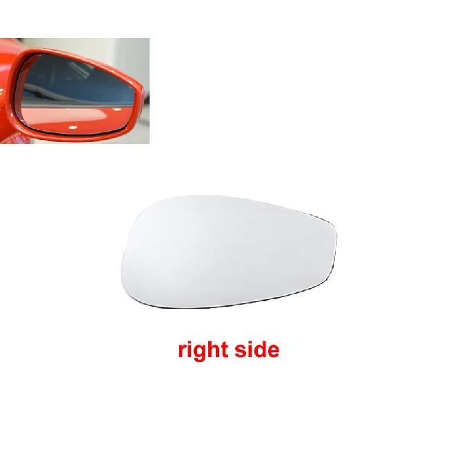 

For Ferrari 458 488 Auto Accessories Rearview Side Mirrors Lens Door Wing Rear View Mirror Glass with Heating 1PCS right side