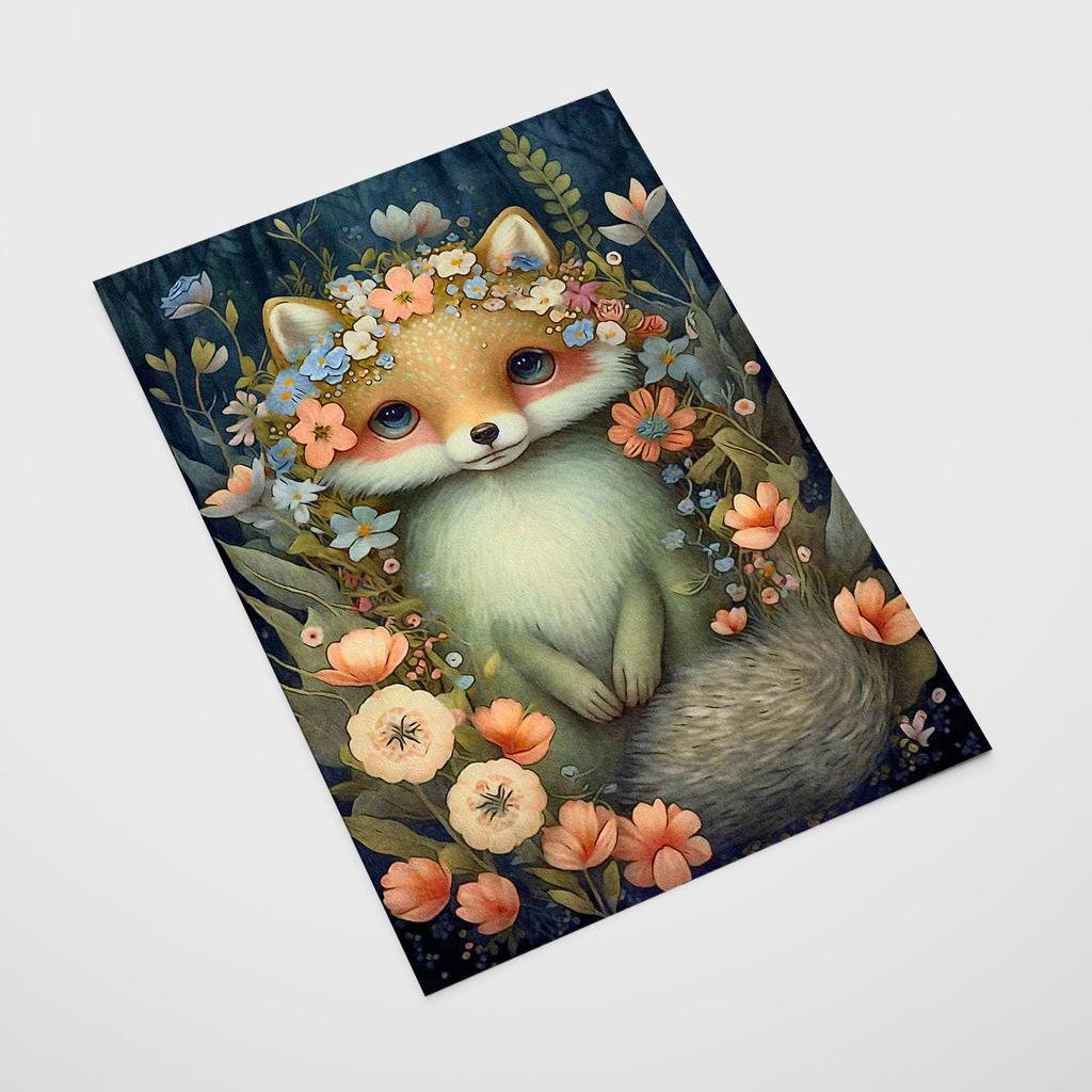 Poster for a Child Children's Pictures Fox