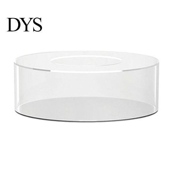 Heavy Duty Cupcake Stand Fillable Cake Round Square Hexagon Wedding?Birthday Clear Party?Cake Display Riser Tier Holder Reusable