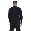 SikSilk Mens Essential Crew Neck Slim Long-Sleeved T-Shirt
