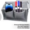 Behind Seat Car Organizer Multifunctional Breathable Vehicle Backseat Storage Pocket For Phone Pen Water Bottles Snacks Trailer