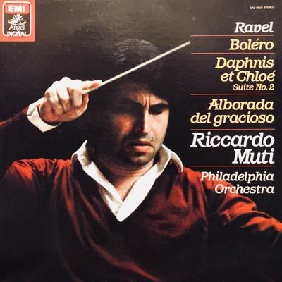 LP Record RICCARDO MUTI, PHILADELPHIA ORCHEST - Ravel: Bolero, Daphnis Et Chloe Sui EAC90121 ANGEL 1982 Japan Obi Classical Used