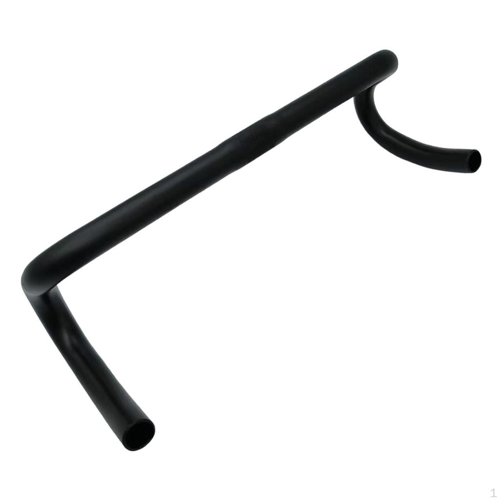 Fixed Gear Bikes Handlebar, Bent Bar Sturdy High Performance Direct Replaces Cycling Accessories