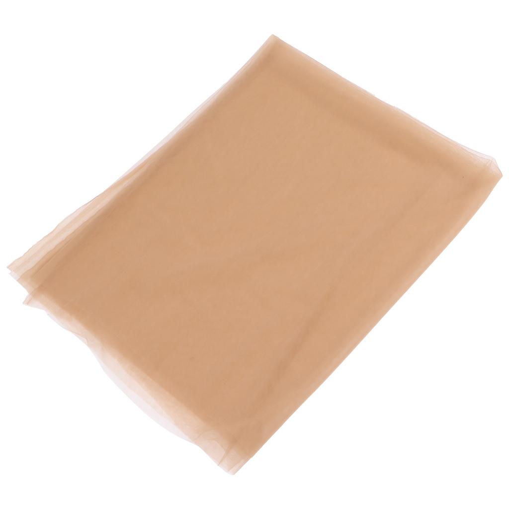 1x1,5 m Hautfarbe Spitze Netz Spitze Perücke Gefälschte Bart Spitze Verschluss Machen Versorgung Zubehör