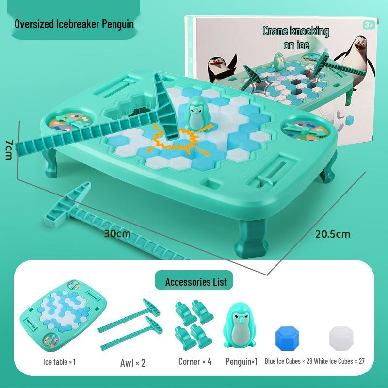 Save the Penguins Icebreaker Game: Educational Toy for Kids' Thinking Skills and Focus Development